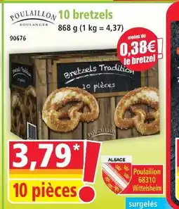 Norma Poulaillon 10 bretzels offre