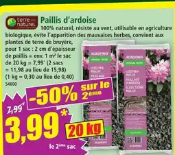 Norma Agrofino paillis d'ardoise offre