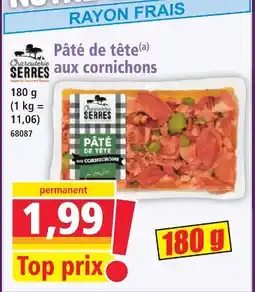 Norma Pâté de tête aux cornichons offre