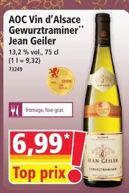 Norma Jean geiler aoc vin d'alsace gewurztraminer offre