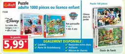 Norma Puzzle adulte 1000 pièces ou licence enfant offre