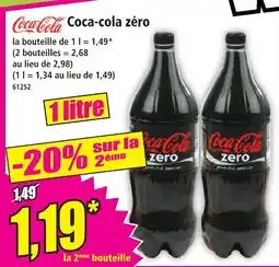 Norma Coca-cola zéro offre