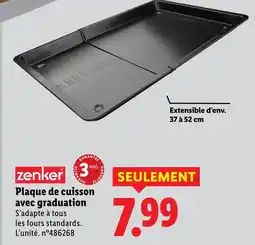 Lidl Zenker plaque de cuisson avec graduation offre