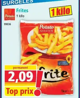 Norma Potato master frites offre