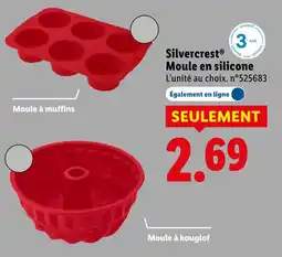 Lidl Silvercrest moule en silicone offre