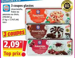 Norma Riva 3 coupes glacées offre