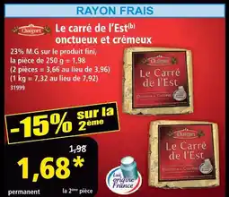 Norma Chaigneau le carré de l'est onctueux et crémeux offre