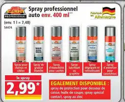 Norma Carfit professional spray pour chaînes et câbles offre