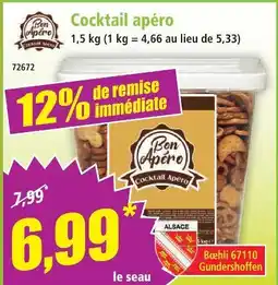 Norma Cocktail apéro offre