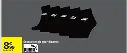 Carrefour PUMA Socquettes de sport homme offre