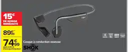 Carrefour SHOK Casque à conduction osseuse offre