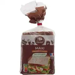 Carrefour Carrefour classic' pain de mie maxi offre