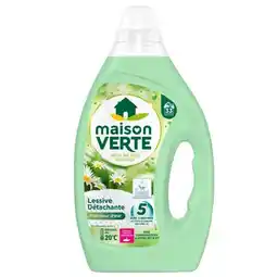 Carrefour Maison verte lessive liquide offre