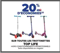 Carrefour TOP LIFE Sur toutes les trottinettes offre