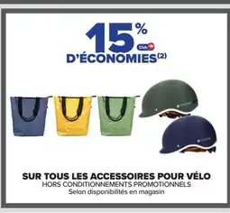 Carrefour Sur tous les accessoires pour vélo offre