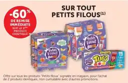 Super U Sur tout petits filous offre