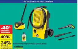 Carrefour KÄRCHER Nettoyeur haute pression K5 Classic Home offre