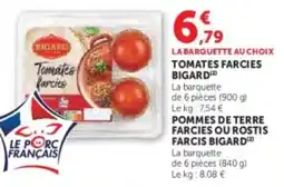 Super U Tomates farcies bigard offre