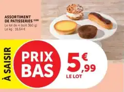 Super U Assortiment de patisseries offre