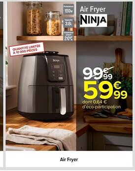 Carrefour NINJA Air Fryer offre