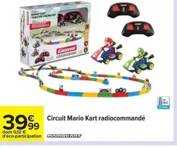 Carrefour MARIOKART Circuit Mario Kart radiocommandé offre