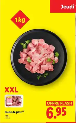 Lidl Sauté de porc offre
