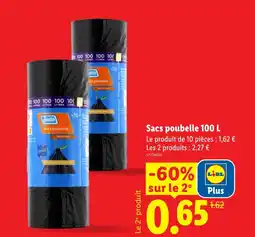Lidl Sacs poubelle offre