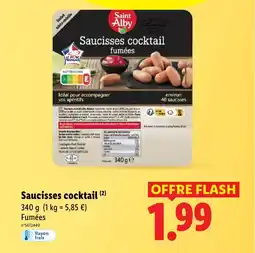 Lidl Saucisses cocktail offre