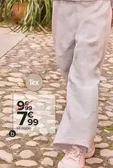 Carrefour Drive Tex - le jogger offre