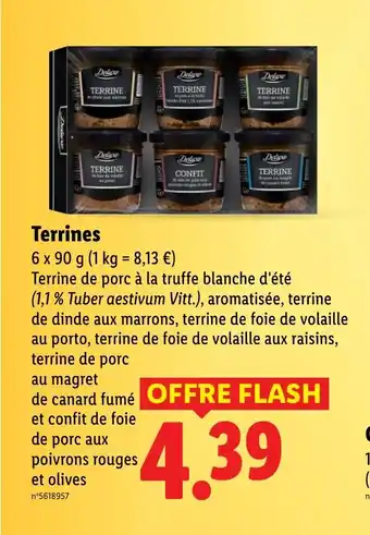 Lidl Terrines offre