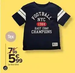 Carrefour Drive Tex - tee-shirt uni homme offre