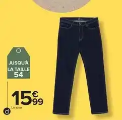 Carrefour Drive Le jean offre
