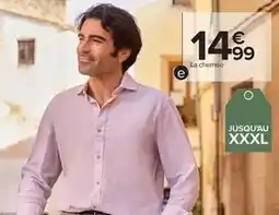 Carrefour Drive La chemise offre