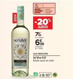 Carrefour Drive I.g.p. pays d'oc offre