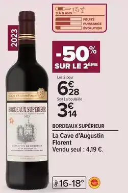 Carrefour Drive Carrefour - la cave d'augustin florent offre