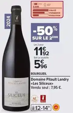 Carrefour Drive Domaine pitault landry - les siliceux offre