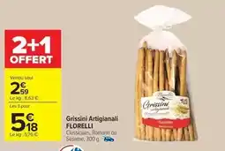 Carrefour Market Florelli - grissini artigianali offre