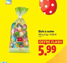 Lidl Œufs à cacher offre
