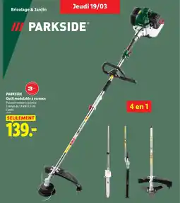 Lidl PARKSIDE Outil modulable à essence offre