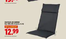 Lidl Fauteuil de jardin offre