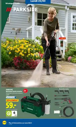 Lidl PARKSIDE Nettoyeur haute pression offre