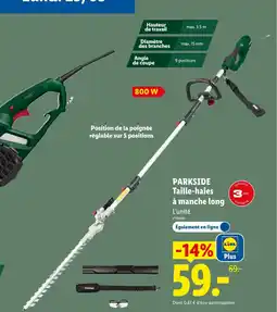 Lidl PARKSIDE Taille-haies à manche long offre