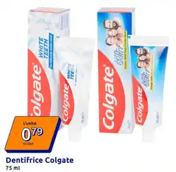 Action Dentifrice colgate offre