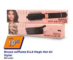 Action Brosse coiffante elle magic hot air styler offre