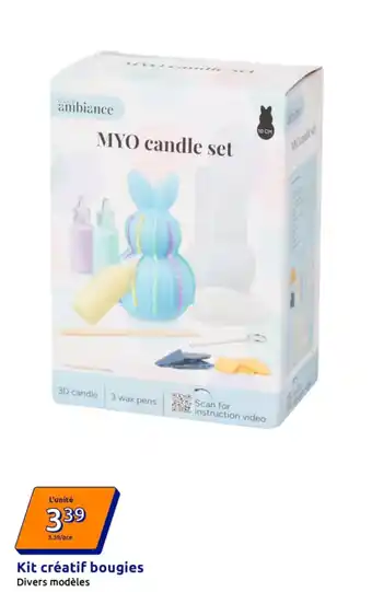 Kit créatif bougies