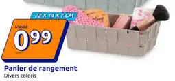 Action Panier de rangement offre