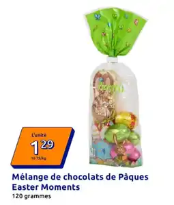 Action Mélange de chocolats de pâques easter moments offre