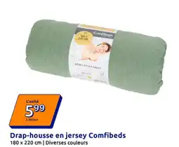 Action Drap housse en jersey comfibeds offre
