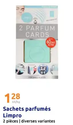 Action Sachets parfumés limpro offre