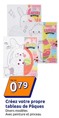 Action Créez votre propre tableau de pâques offre